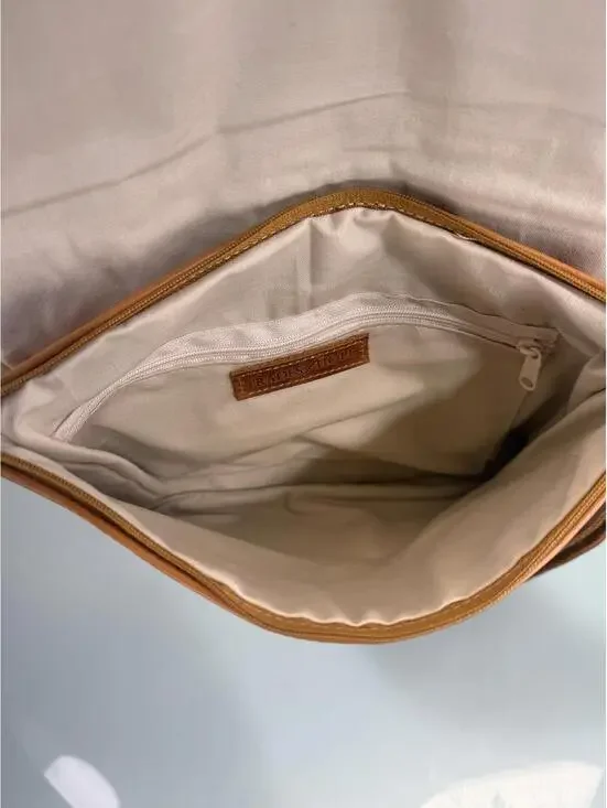 Trades of Hope Floral Needlepoint Leather Crossbody Bag Boho Artisan - Picture 4 of 8